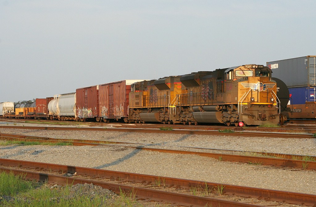 Freight transfer from the east bank